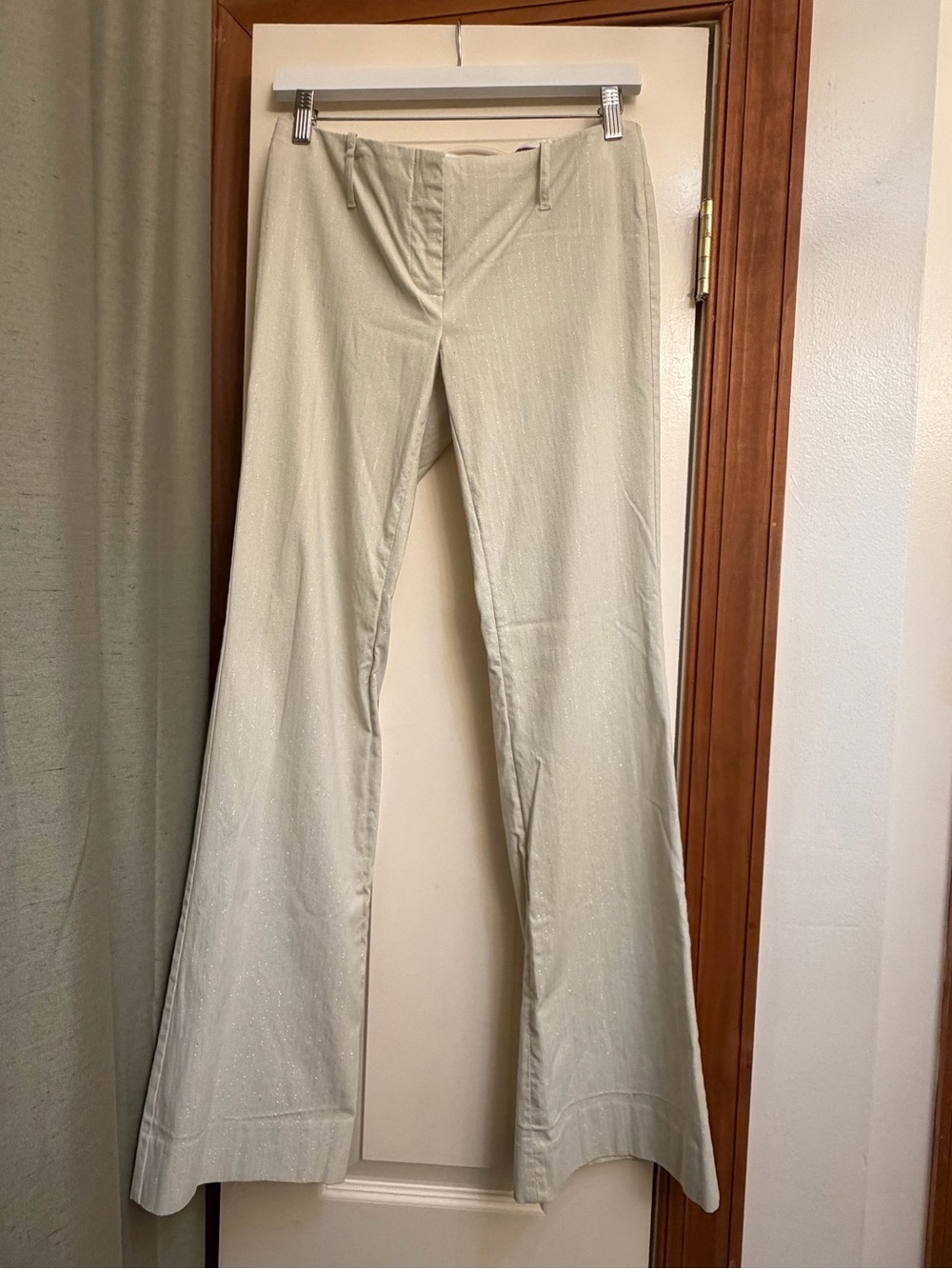 The Limited Cream Drew Fit Trousers